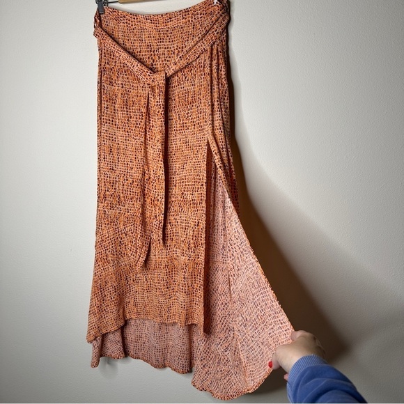 L Space Ashlyn front Slit Skirt in Wild Bunch Size XL - Picture 3 of 7